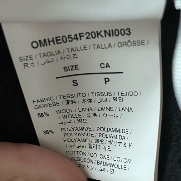 Off-White Black Pascal Tool Knitwear Sweater Sz. S​​​​ - Picture 6 of 6